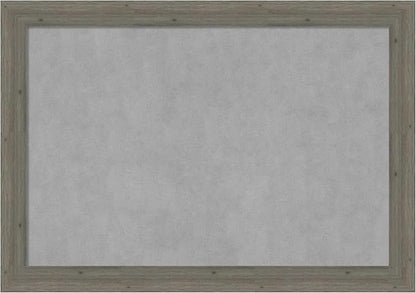 Amanti Art Grey Framed Magnetic Board 29x41 Large Vision Board by AmantiArt