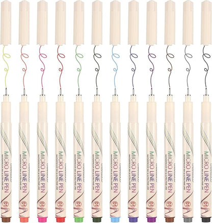 CHARSOCO 01 Micro Fine Point Pen Set by CHARSOCO