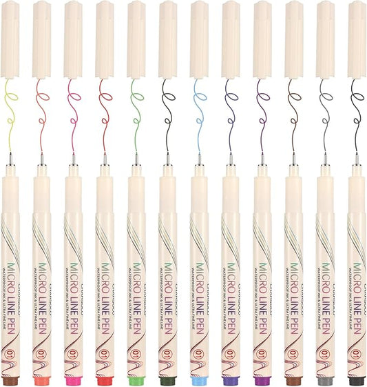 CHARSOCO 01 Micro Fine Point Pen Set by CHARSOCO