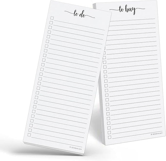 321Done To Buy List Notepad 2-Pack by 321Done