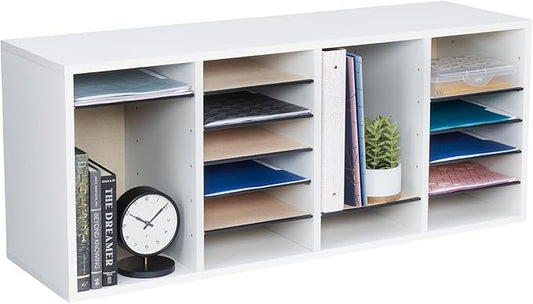 Safco Literature Organizer, 24 Compartments, Office and Classroom Mailbox by SafcoProducts