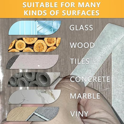 SWRT Masking Tape 2” x 55Yds, 10 Rolls – Bulk Value White Tape - Image 8