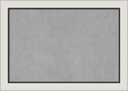 Amanti Art Silver Framed Magnetic Board 30x42 Large Vision Board by AmantiArt