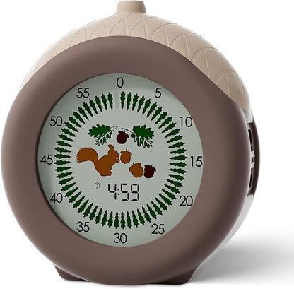 Visual Timer for Kids, 299-Minute Cute Kids Squirrel Timer, ADHD Autism Toddler by MOXILOS