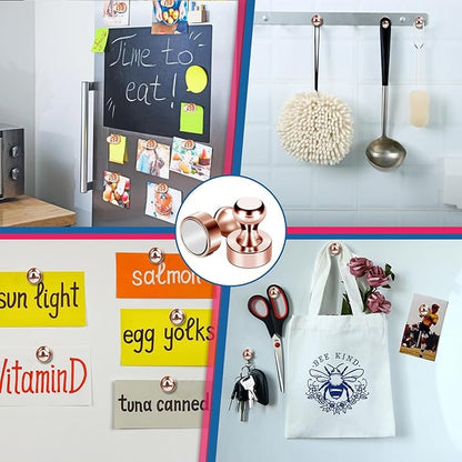 LOVIMAG Fridge Magnets 20Pcs Refrigerator Whiteboard Small Strong Magnet - Image 6