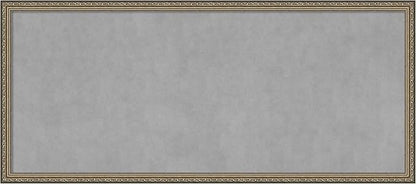 Amanti Art Silver Framed Magnetic Board 22x50 Oversize Vision Board by AmantiArt