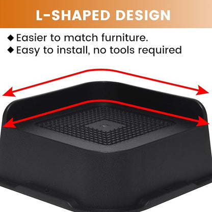 MXMZHXU Bed Risers 2 inch, 3 inch, 4 inch, 6 inch or 8 inch Heavy Duty - Image 3