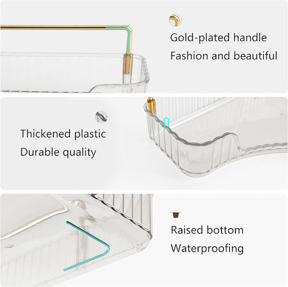 YCIA&DONE Corner Bathroom Counter Organizer, Makeup Organizer - Image 3