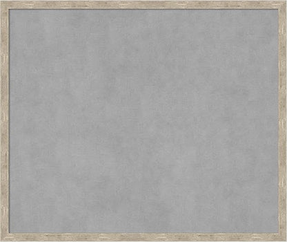 Amanti Art Silver Framed Magnetic Board 21x25 Medium Vision Board by AmantiArt