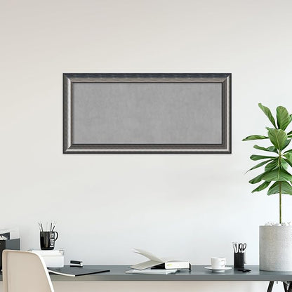 Amanti Art Silver Framed Magnetic Board 26x54 Oversize Vision Board - Image 5