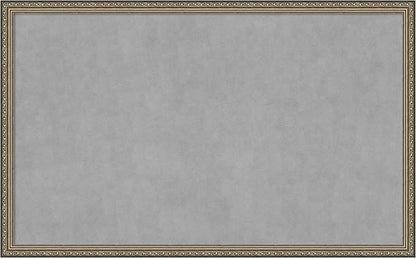 Amanti Art Silver Framed Magnetic Board 26x42 Large Vision Board by AmantiArt