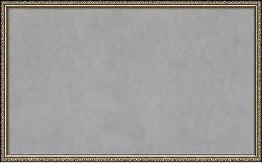 Amanti Art Silver Framed Magnetic Board 26x42 Large Vision Board by AmantiArt