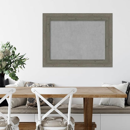 Amanti Art Grey Framed Magnetic Board 27x35 Medium Vision Board - Image 5