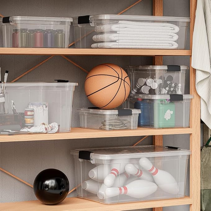 Superio Clear Storage Bins - Image 6