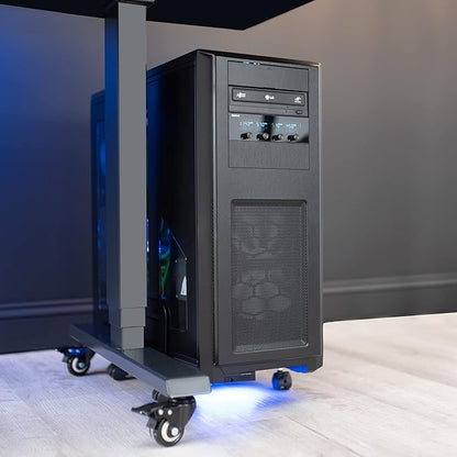 VIVO Large Computer Tower Desktop ATX-Case, CPU Steel Rolling Stand, 7.8 to 14 - Image 8