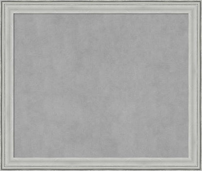 Amanti Art Silver Framed Magnetic Board 23x27 Medium Vision Board by AmantiArt