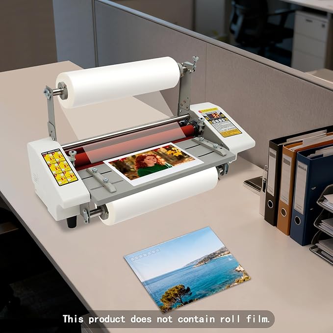20.28" Laminator Machine, Hot&Cold Roller Laminating Machine, Single/Dual Sided - Image 6