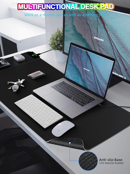 Mouse Pad with 15W Magnetic Wireless Charging 31.5x15.75 Inch, RGB Mousepad - Image 6