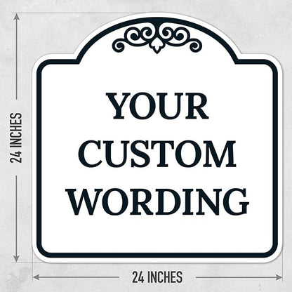 Custom Decorative Sign, Personalized Metal Sign - Image 3