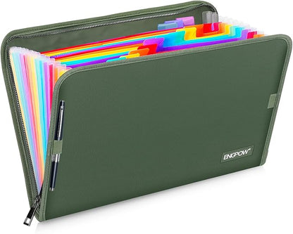 ENGPOW 13 Pocket Expanding File Folder, Fireproof Accordion File Folder - Image 9