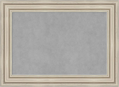 Amanti Art Silver Framed Magnetic Board 22x30 Medium Vision Board by AmantiArt