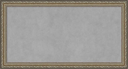 Amanti Art Silver Framed Magnetic Board 14x26 Small Vision Board by AmantiArt