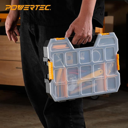 POWERTEC Stackable Tool Box Organizer - Image 6