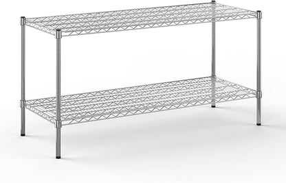Regal Altair 21" Deep x 54" Wide x 27" Height Wire Shelving Kit | 2-Tier | NSF by Regal+Altair