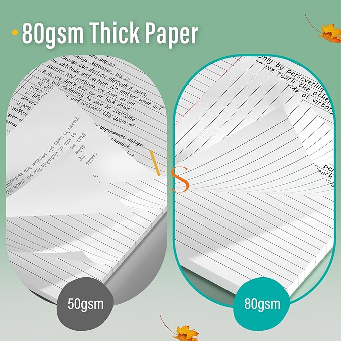 24 Pack Legal Pads 8.5 x 11 Note Pads 8.5 x 11 Inch Notepad 720 Sheets Writing - Image 5