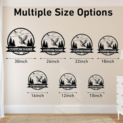 Custom Eagle Metal Signs | Custom Signs Outdoor Metal | Metal Wall Art | Home - Image 6