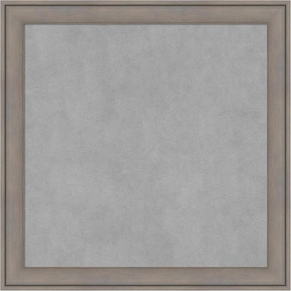Amanti Art Grey Framed Magnetic Board 23x23 Medium Vision Board by AmantiArt