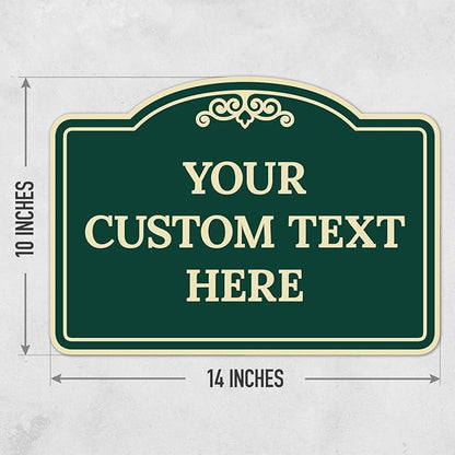 Custom Decorative Sign, Personalized Metal Sign - Image 3