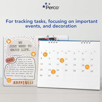 Perco Fluorescent Orange 1-Inch Round Circle Dot Sticker Labels - Image 3