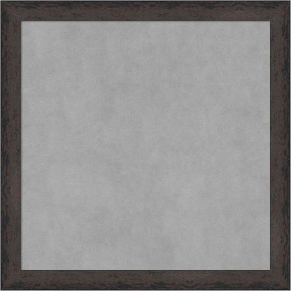 Amanti Art Black Framed Magnetic Board 23x23 Medium Vision Board by AmantiArt
