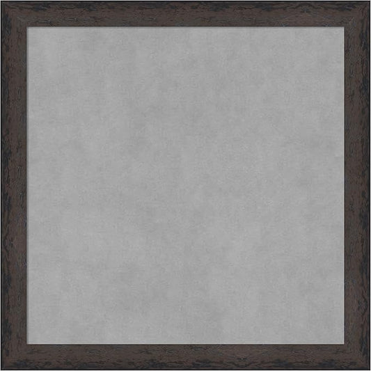 Amanti Art Black Framed Magnetic Board 23x23 Medium Vision Board by AmantiArt