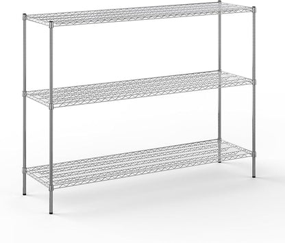 Regal Altair 21" Deep x 72" Wide x 54" Height Wire Shelving Kit | 3-Tier | NSF by Regal+Altair