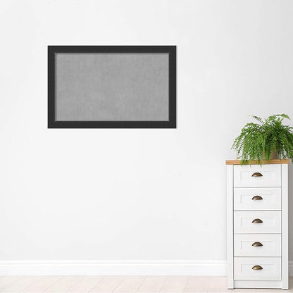 Amanti Art Black Framed Magnetic Board 29x45 Large Vision Board - Image 6