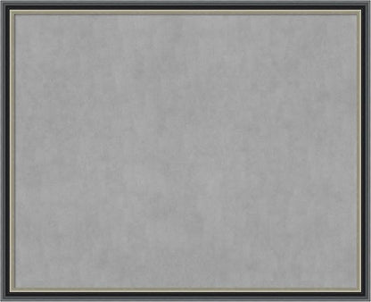 Amanti Art Black Framed Magnetic Board 35x43 X-Large Vision Board by AmantiArt