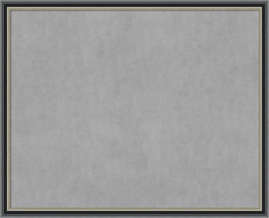 Amanti Art Black Framed Magnetic Board 35x43 X-Large Vision Board by AmantiArt