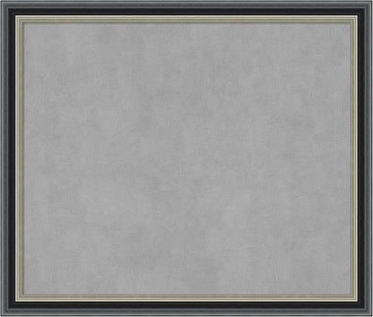 Amanti Art Black Framed Magnetic Board 23x27 Medium Vision Board by AmantiArt