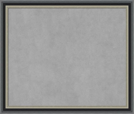 Amanti Art Black Framed Magnetic Board 23x27 Medium Vision Board by AmantiArt