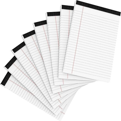 8 Pack Office Legal Pads 5x8" Lined Writing Note Pads 5x8 by Aidunmis