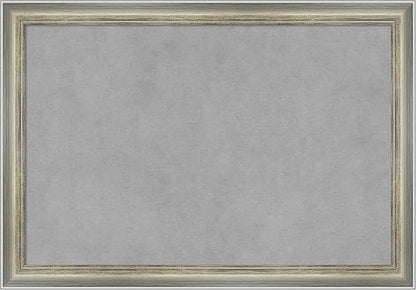 Amanti Art Silver Framed Magnetic Board 14x20 Small Vision Board by AmantiArt