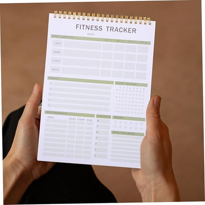 Mipcase Fitness Agenda Notebook Portable Workout Log - Image 8