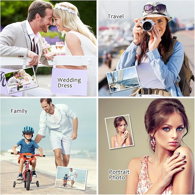 Uinkit 100 Sheets Inkjet Photo Paper Glossy 8.5x11 48lb 180Gsm Professional - Image 9