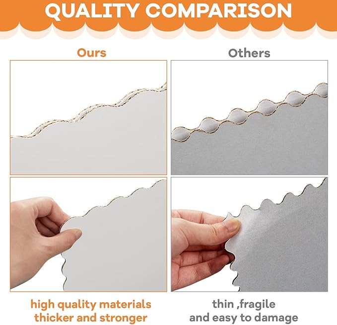 Henoyso 8 Pcs 36 x 48 Inch Black Trifold Poster Board Large Tri Fold - Image 4