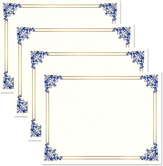 Empire Blue, Laser & Inkjet Printer Compatible, by Fine+Stationery