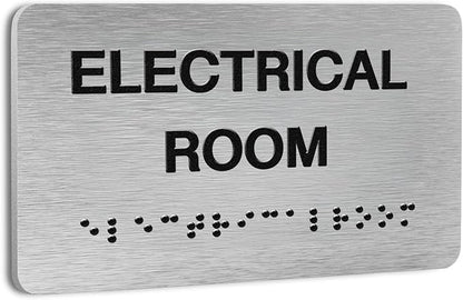Elevator Room Signs for Business and Office Sign, ADA Signs by Flyangle