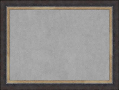 Amanti Art Black Framed Magnetic Board 25x33 Medium Vision Board by AmantiArt