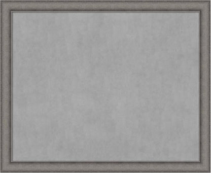 Amanti Art Grey Framed Magnetic Board 36x44 X-Large Vision Board by AmantiArt